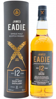 Glen Spey James Eadie Single Cask #803748 2009 12 year old