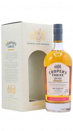 Miltonduff Cooper's Choice - Single Bourbon Cask #800531 2011 10 year old