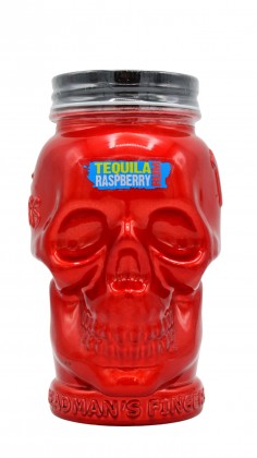 Dead Man's Fingers Limited Edition Skull Jar Tequila Raspberry Rum