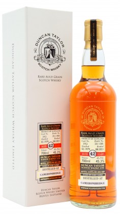 Cameronbridge Duncan Taylor Rare Auld Single Cask #3952 1979 42 Year Old