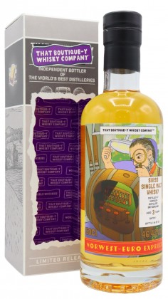 HighGlen That Boutique-y Whisky Company - Batch #1 Swiss 2019 3 Year Old