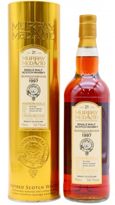 Bunnahabhain Murray McDavid Mission Gold Series Pomerol Wine Ca 1997 21 Year Old