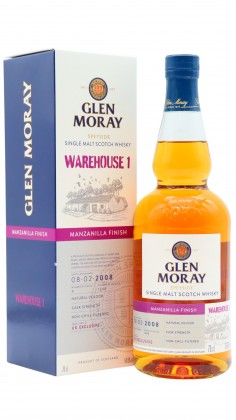 Glen Moray Warehouse 1 - Manzanilla Finish Cask Strength 2008 13 year old