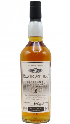 Blair Athol The Managers Dram - Single Malt 10 Year Old