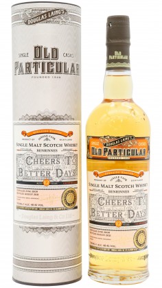 Benrinnes Old Particular Cheers To Better Days Single Cask 2009 12 year old