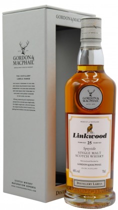 Linkwood Gordon & MacPhail - Distillery Labels 25 year old