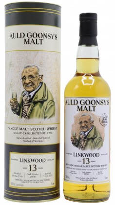 Linkwood Auld Goonsy's Single Cask #23940 2009 13 year old