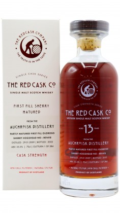Auchroisk Red Cask Co. - Single Sherry Cask #801418 2009 13 year old