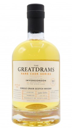 Invergordon Great Drams Rare Cask Series - 2002 20 year old