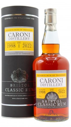 Caroni (Silent) Bristol Classic Rums - Trinidadian 1998 Rum