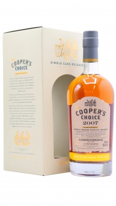 Cameronbridge Cooper's Choice - Single Amontillado Sherry Cask # 2007 15 year old