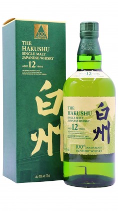 Hakushu Suntory 100th Anniversary Edition 12 year old