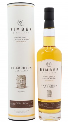 Bimber Ex-Bourbon Cask Batch No. 4 English Single Malt