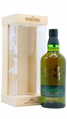 Hakushu Limited Edition Bamboo Box 18 year old