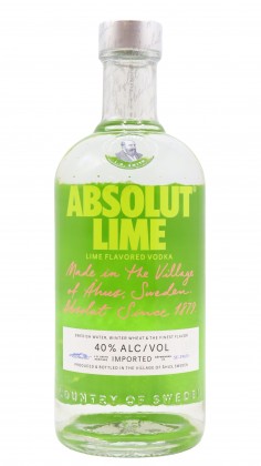 Absolut Lime Flavoured Vodka
