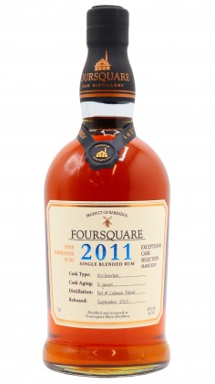 Foursquare Exceptional Cask Selection Mark XXIV - Cask Streng 2011 12 Year Old Rum
