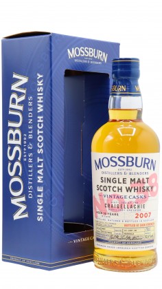 Craigellachie Mossburn Vintage Cask Batch #38 2007 16 year old