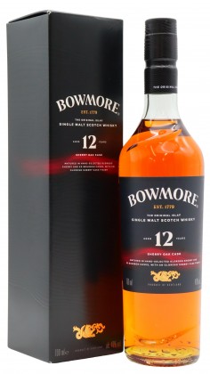 Bowmore Sherry Oak Collection Islay Single Malt Scotch 12 year old