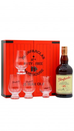 Glenfarclas 25 Year Old Limited Edition Glass Pack