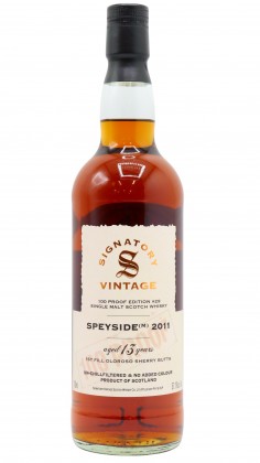 Macallan Signatory Vintage 100 Proof Batch #27 Single Malt 2011 13 Year Old