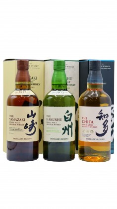 Suntory Yamazaki, Hakushu & Chita Bundle 3 x 70cl
