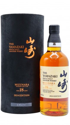 Yamazaki Tsukuriwake Cask Collection 2024 - Mizunara 18 year old
