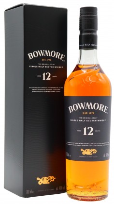 Bowmore Islay Single Malt Scotch 12 year old