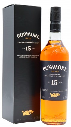 Bowmore Islay Single Malt Scotch 15 year old