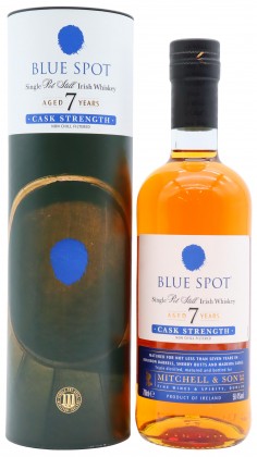 Blue Spot Cask Strength Single Irish Pot Still Batch #4 7 year old