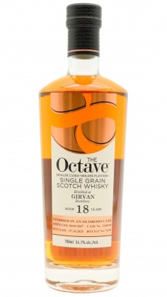 Girvan The Octave - Single Oloroso Sherry Cask #2148104 2007 18 year old