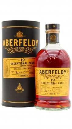 Aberfeldy Exceptional Cask Oloroso Sherry Finish Single Malt 2002 19 Year Old