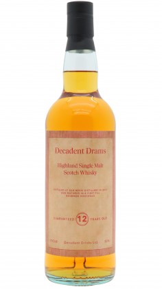 Ben Nevis Decadent Drams Single Cask Single Malt Scotch 2012 12 year old