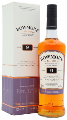 Bowmore Islay Single Malt Scotch 9 year old
