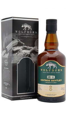 Wolfburn Vintage Bentley Highland Single Malt Scotch 8 year old