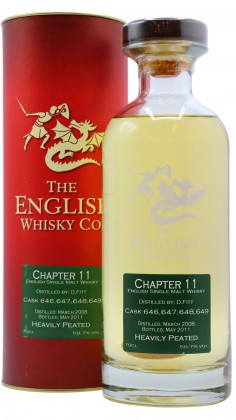 The English Chapter 11 - Heavily Peated 2008 3 year old