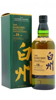 Hakushu Japanese Single Malt 18 year old