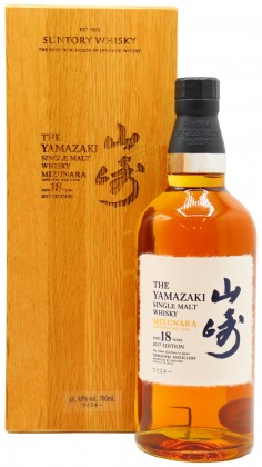 Yamazaki Mizunara Oak Cask 2017 Edition 18 year old