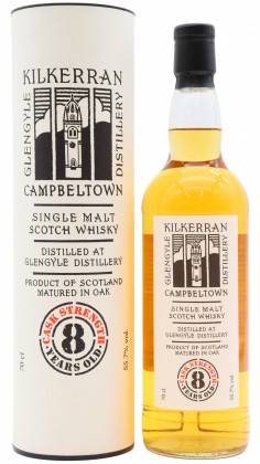 Kilkerran Cask Strength 2017 Release Bourbon Cask Matured Si 8 year old