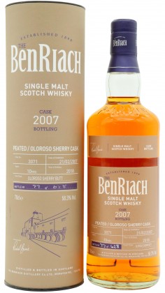 Benriach Single Cask #3071 2007 10 Year Old