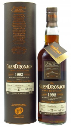 Glendronach Single Cask #182 (UK Exclusive) 1992 27 year old