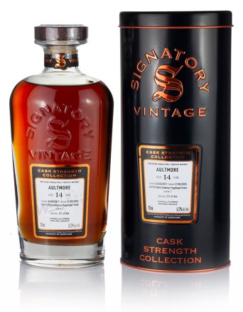 Aultmore 14 Year Old 2011 Signatory Cask Strength