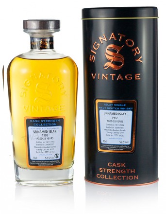 Mystery Malt (Laphroaig) Islay 28 Year Old 1992 Signatory Cask Strength