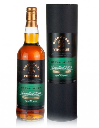 Mystery Malt (Speyside M) 15 Year Old 2009 Signatory Small Batch #19