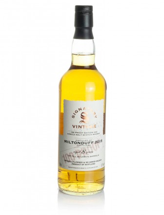 Miltonduff 8 Year Old 2015 Signatory 100-Proof Edition #24