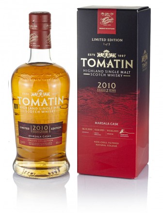 Tomatin 12 Year Old 2010 Marsala Cask Italian Collection