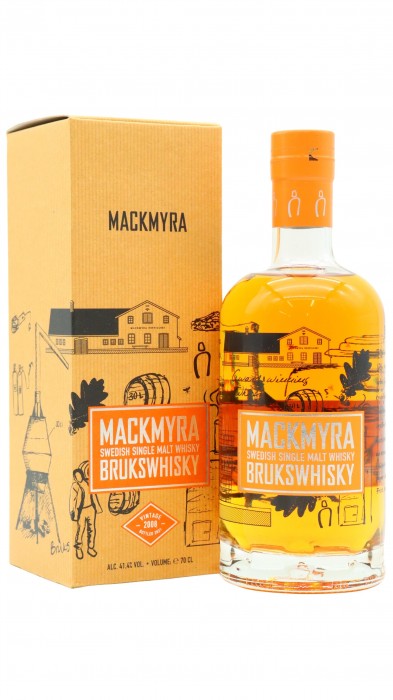 Mackmyra Brukswhisky Swedish Single Malt 2008 13 Year Old