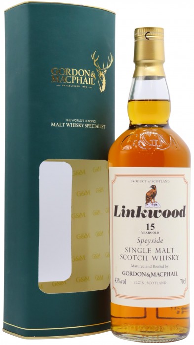 Linkwood Gordon & MacPhail Distillery Labels Single Malt Sc 15 year old