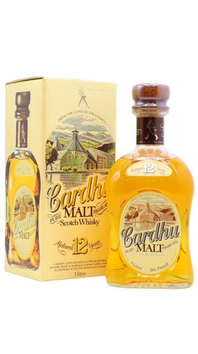 Cardhu Single Malt Scotch (1 Litre) 12 year old