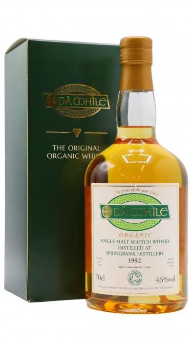 Springbank Da Mhile - Organic Single Malt 1992 7 Year Old