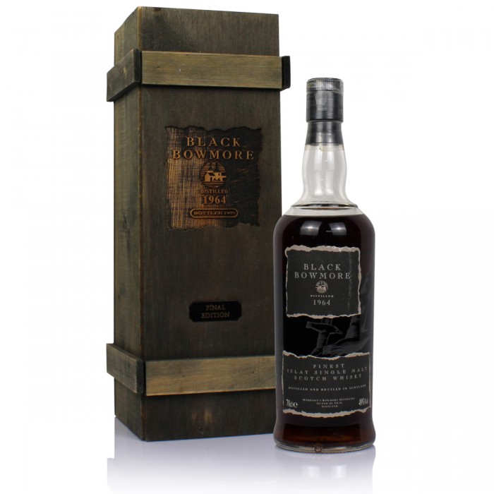 Black Bowmore 1964 31 Year Old Final Edition